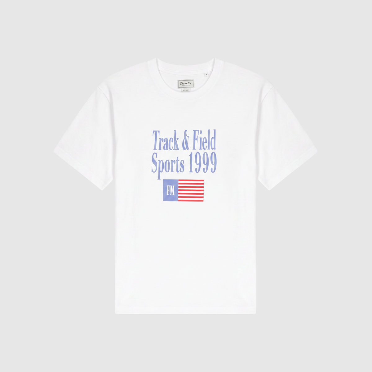 Tees manica corta in jersey con stampa sul petto