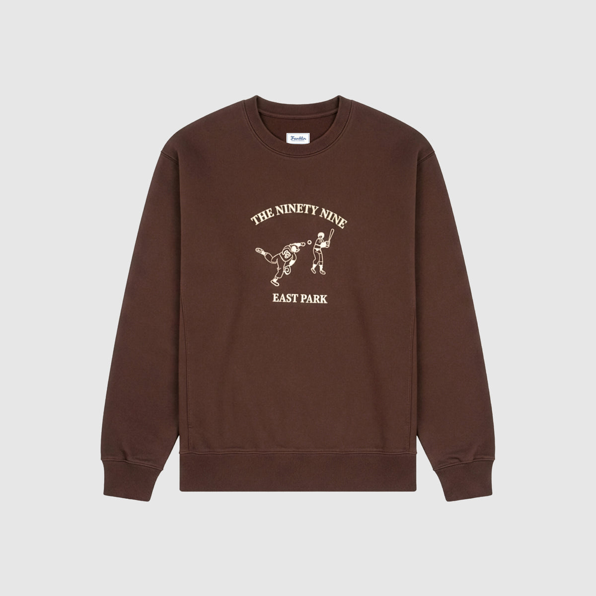 Crew-neck sweatshirt with print