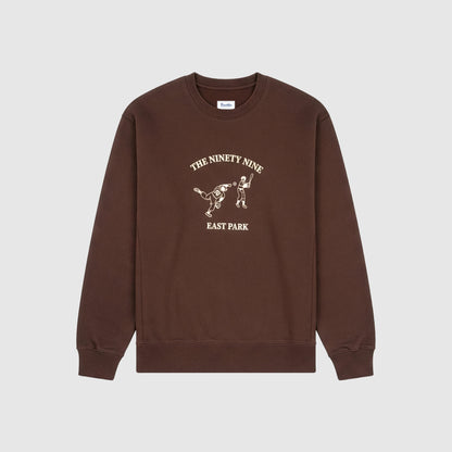 Crew-neck sweatshirt with print