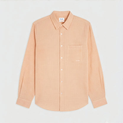 Shirt with pocket and embroidery