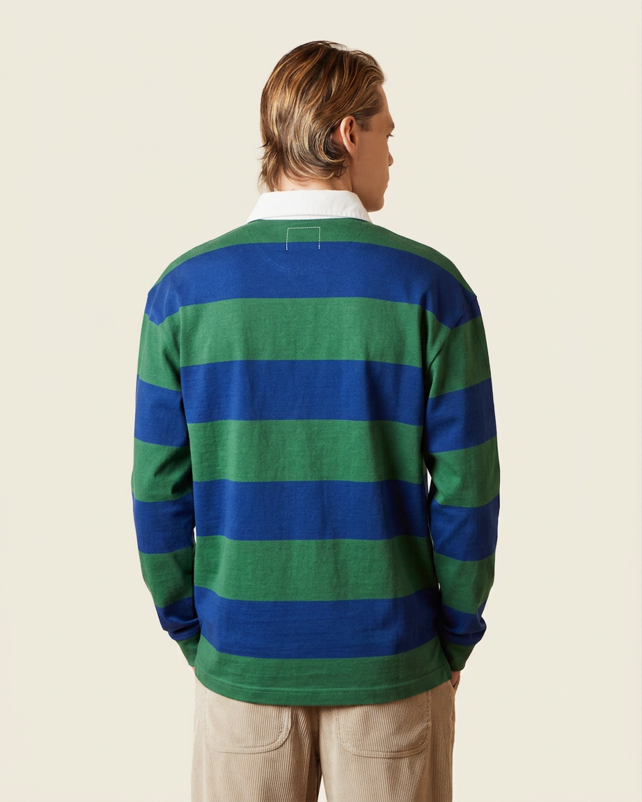 L'iconica polo da rugby