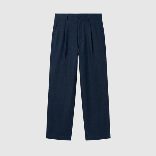 Pantalone chino con pence