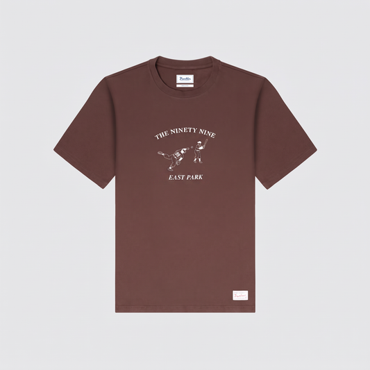 T-shirt manica corta in jersey con stampa sul petto