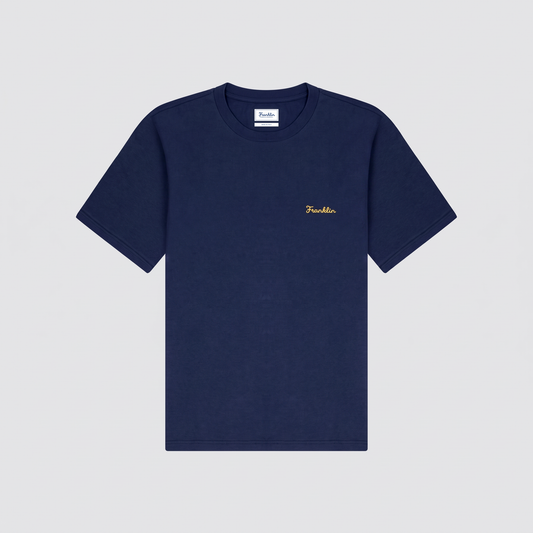 T-shirt manica corta in jersey con ricamo