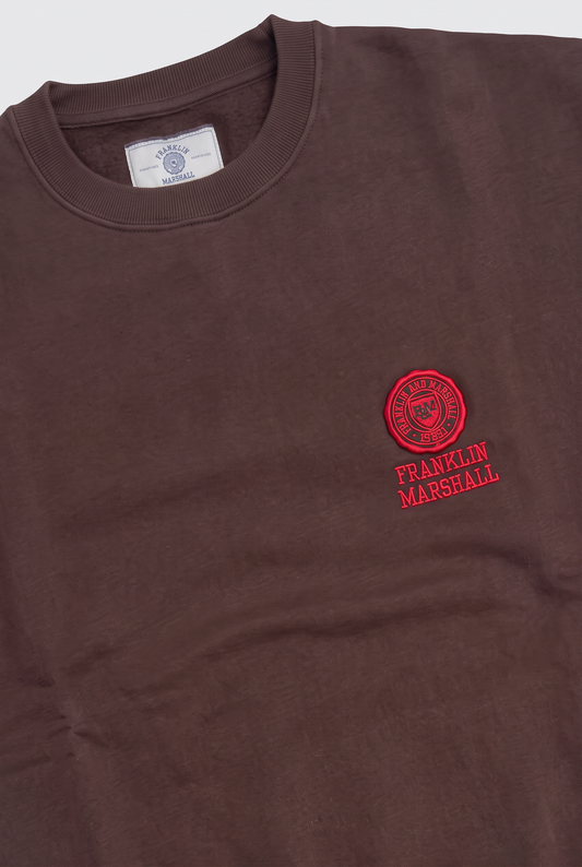 La icónica sudadera con cuello redondo de la colección "Heritage"