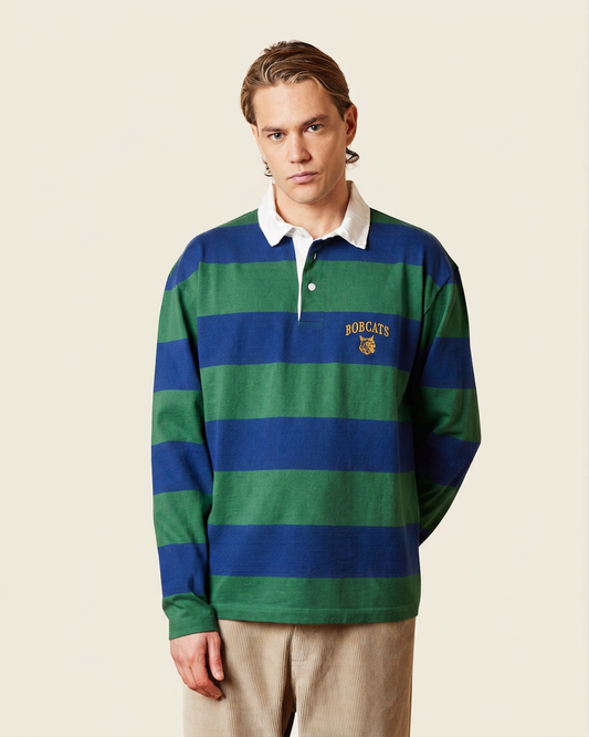 L'iconica polo da rugby