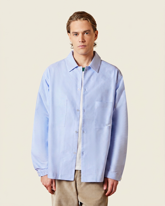 Camicia modello "Comme" con taschino e ricamo