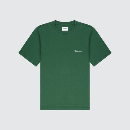 T-shirt manica corta in jersey con ricamo