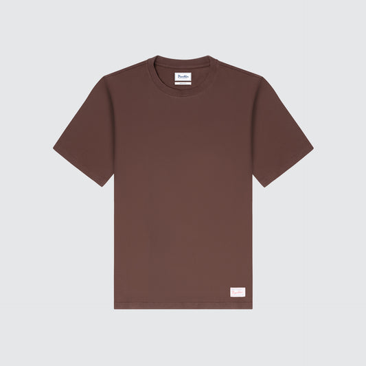 T-shirt manica corta in jersey con etichetta