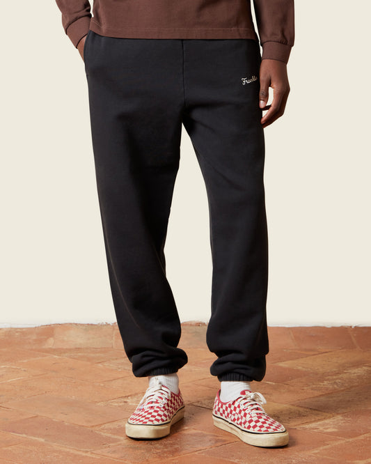 Pantalone in felpa con ricamo