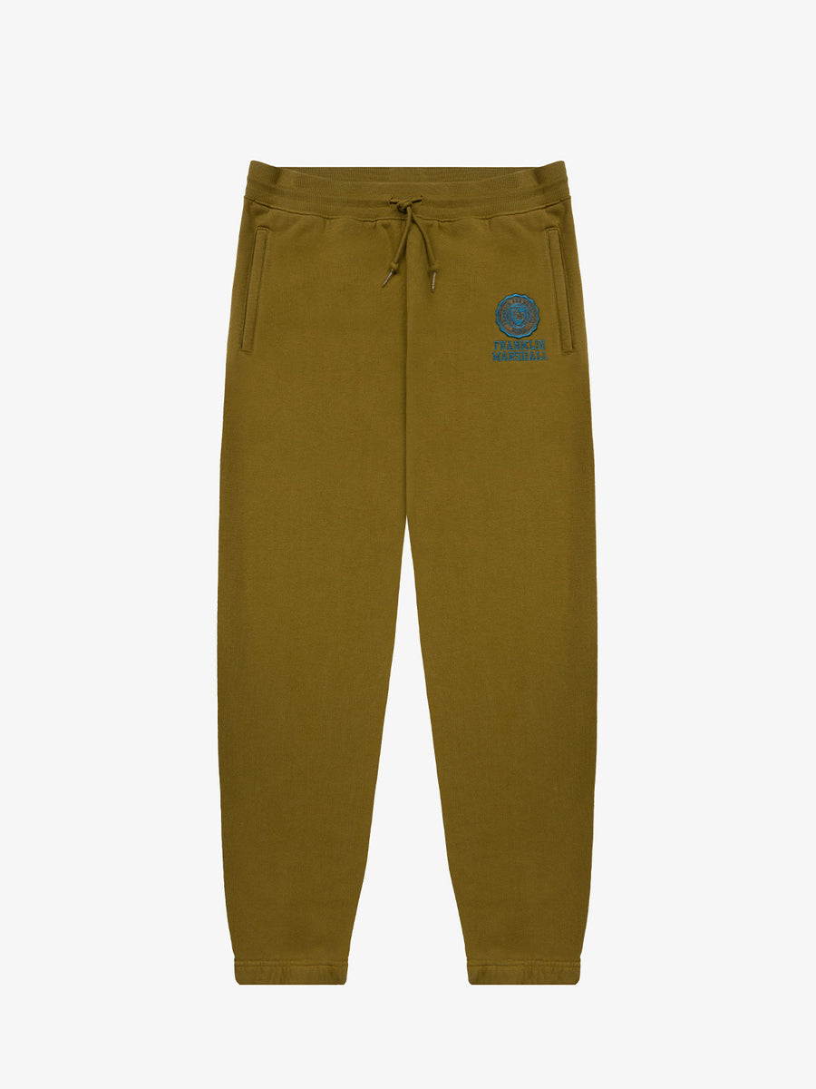 Agender jogger trousers with Crest logo embroidery