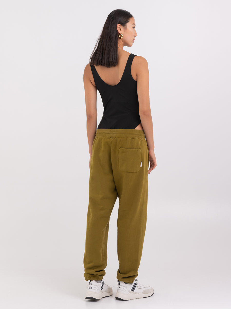 Agender jogger trousers with Crest logo embroidery