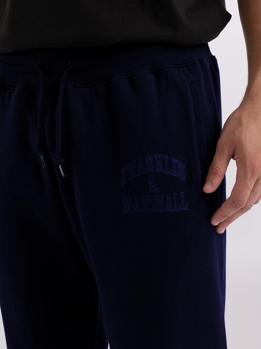 Jogger trousers with arch letter print