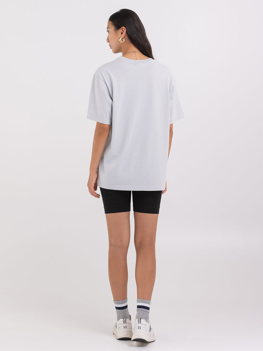 Agender jersey t-shirt with Crest logo print