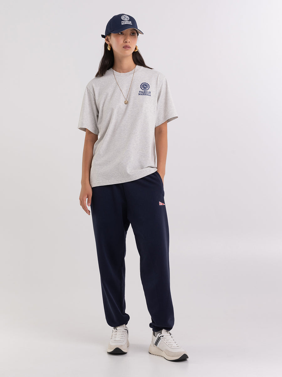 Agender t-shirt with Crest logo print
