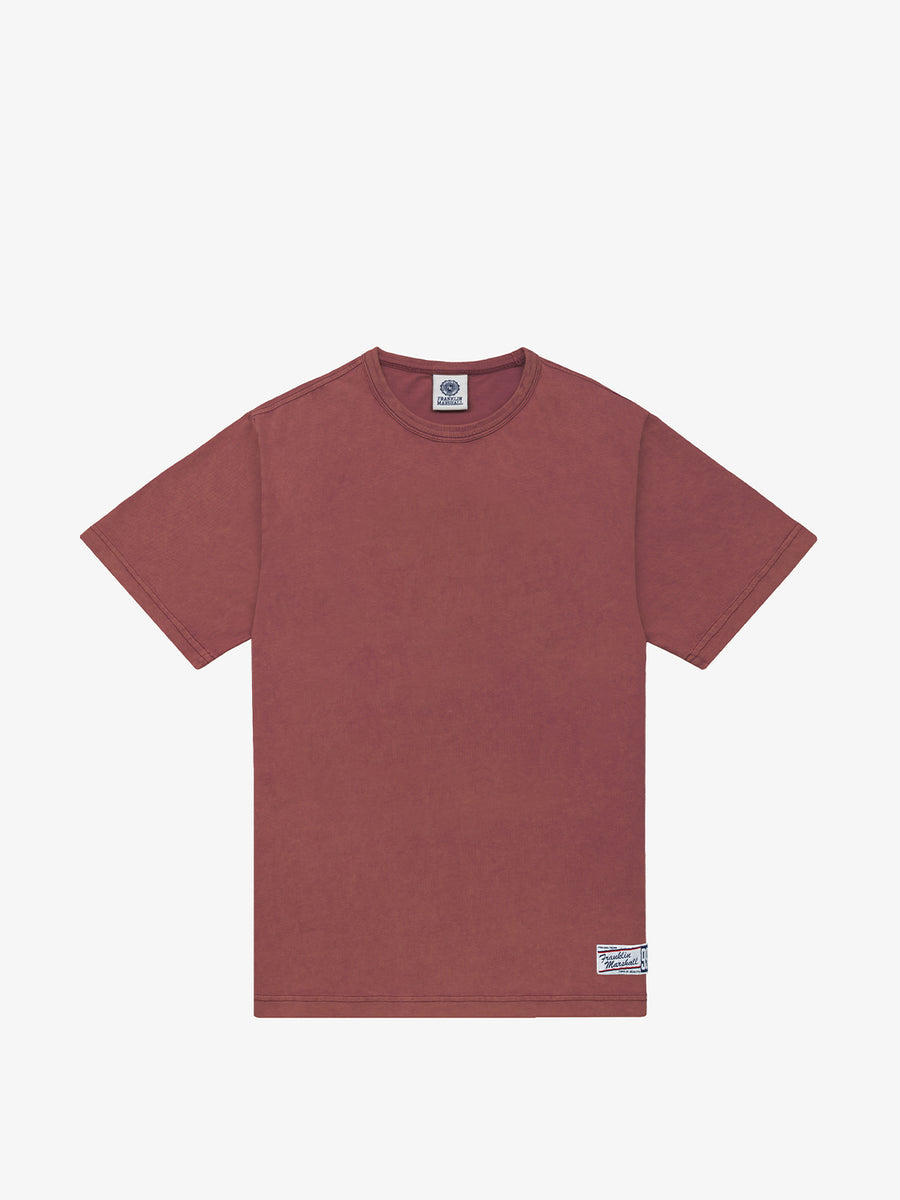 Jersey t-shirt with marble wash