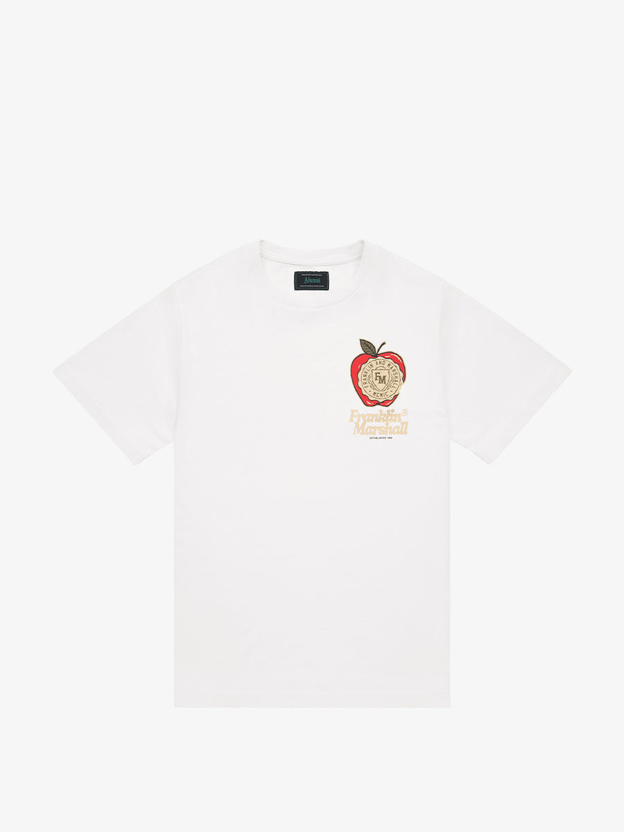T-shirt in organic cotton with alumni print