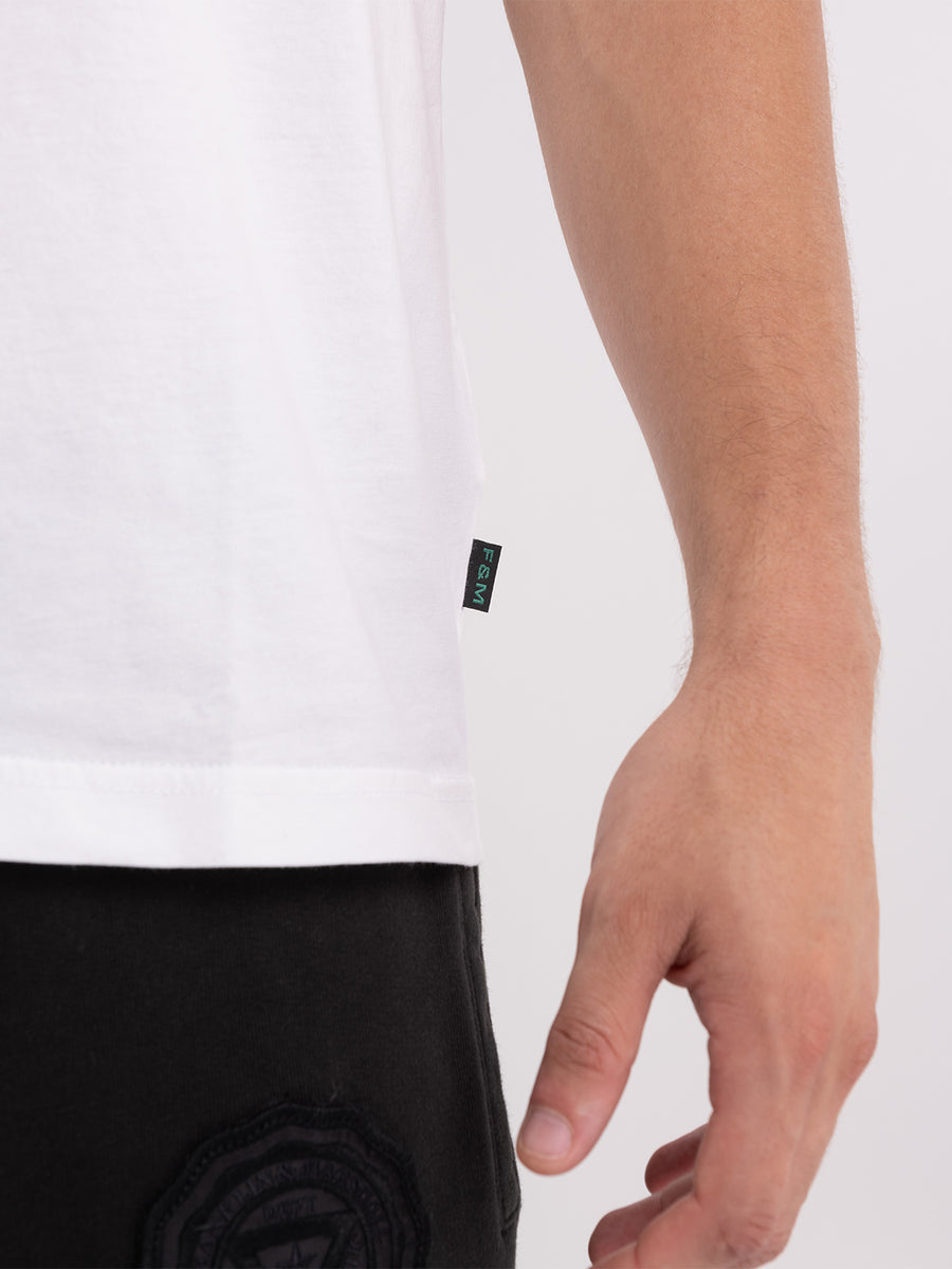 T-shirt in organic cotton with alumni books print