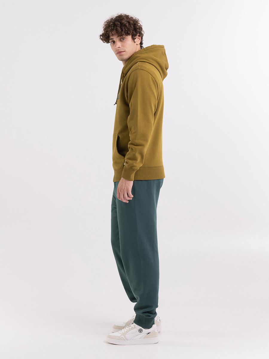 Hoodie with Crest logo embroidery