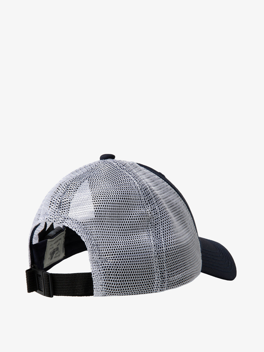 Agender baseball cap in twill and mesh