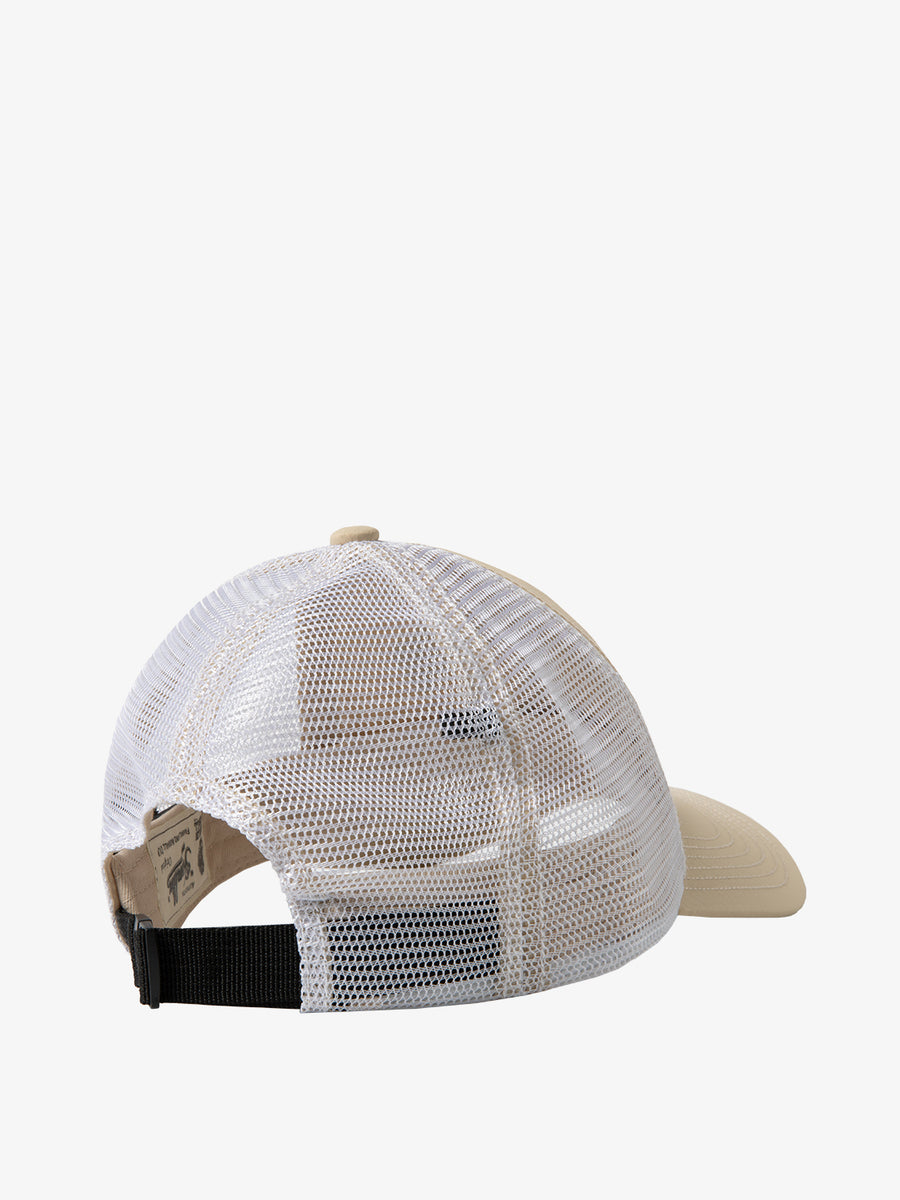 Agender baseball cap in twill and mesh