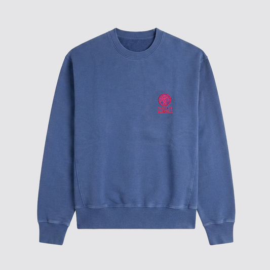 La icónica sudadera con cuello redondo de la colección "Heritage"
