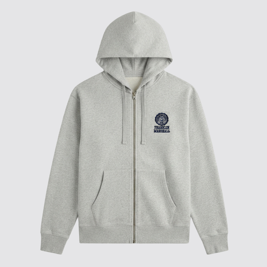 L'iconica felpa con zip e cappuccio della collezione "Heritage"