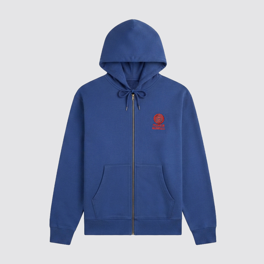 L'iconica felpa con zip e cappuccio della collezione "Heritage"