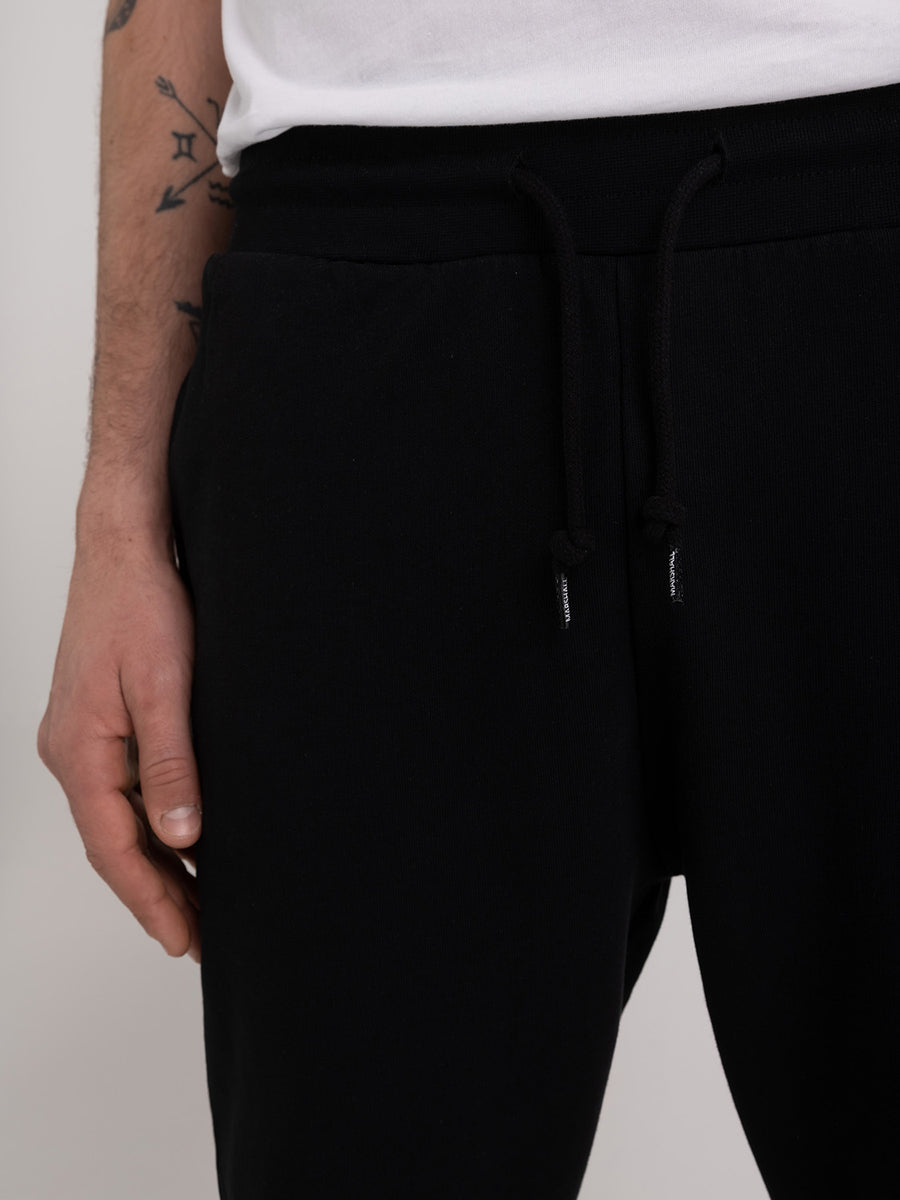 Organic cotton jogger trousers with Alumni logo print