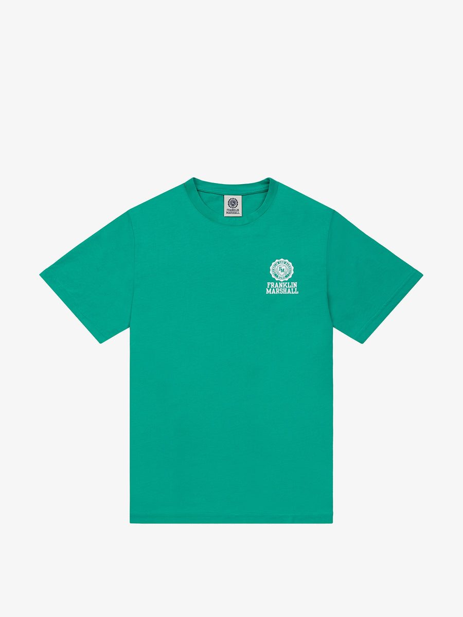 Agender t-shirt with Crest logo print