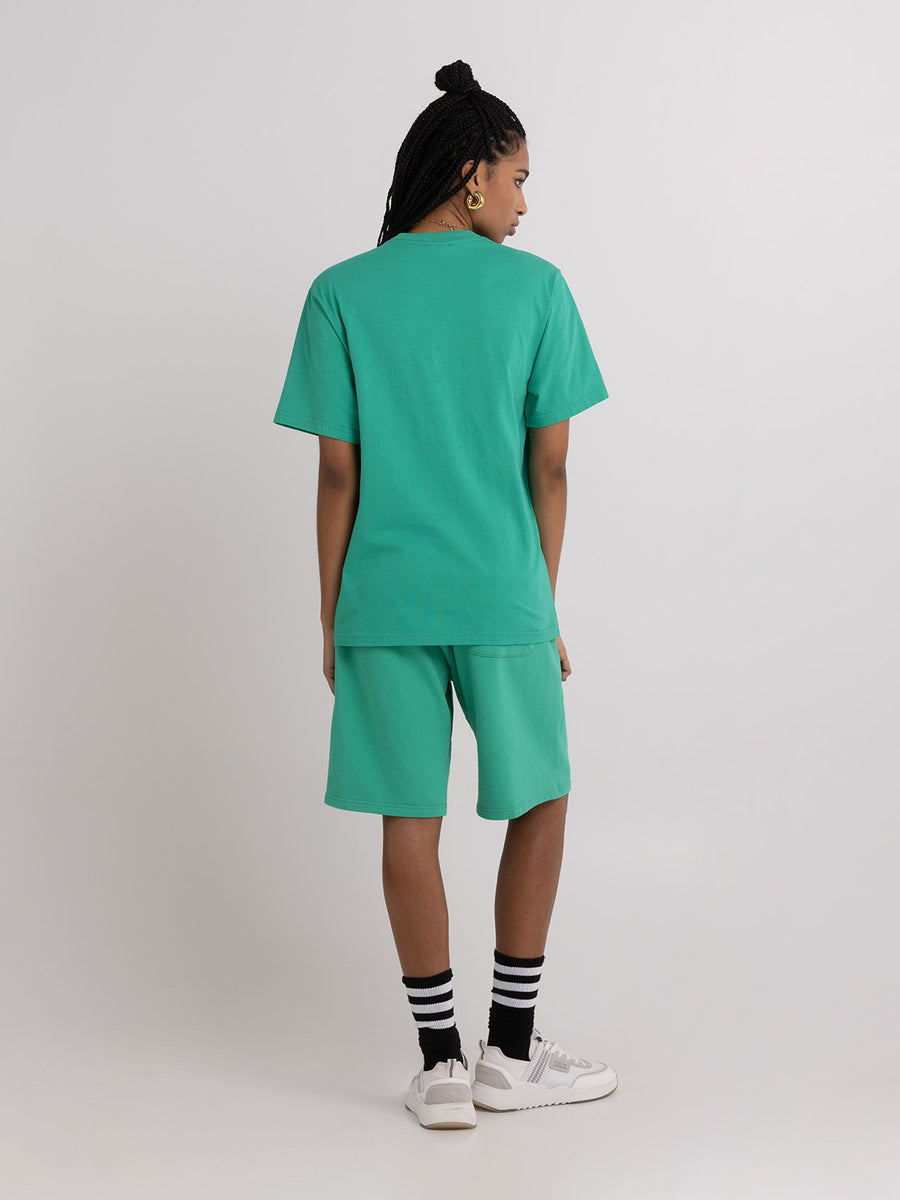 Agender t-shirt with Crest logo print