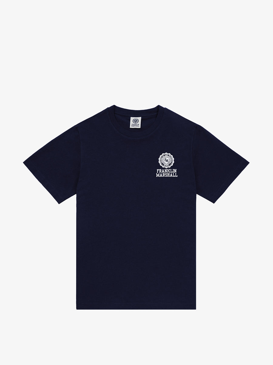 Agender t-shirt with Crest logo print