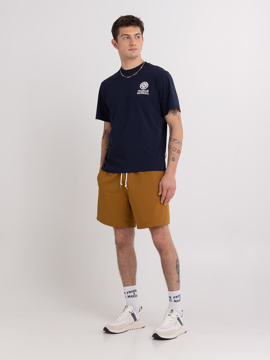 Agender t-shirt with Crest logo print