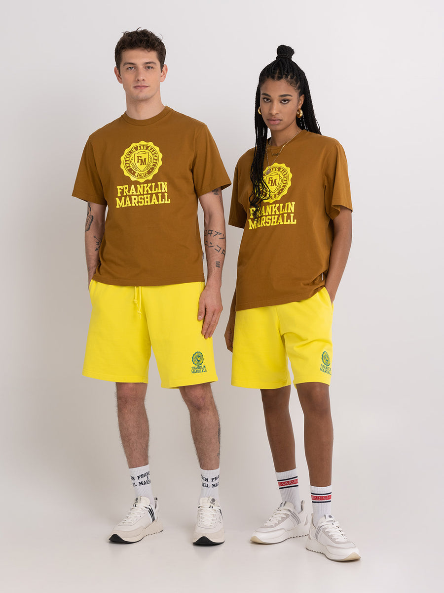 Agender t-shirt with Crest logo print