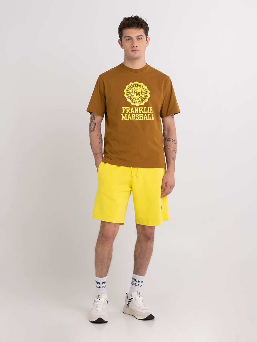 Agender t-shirt with Crest logo print