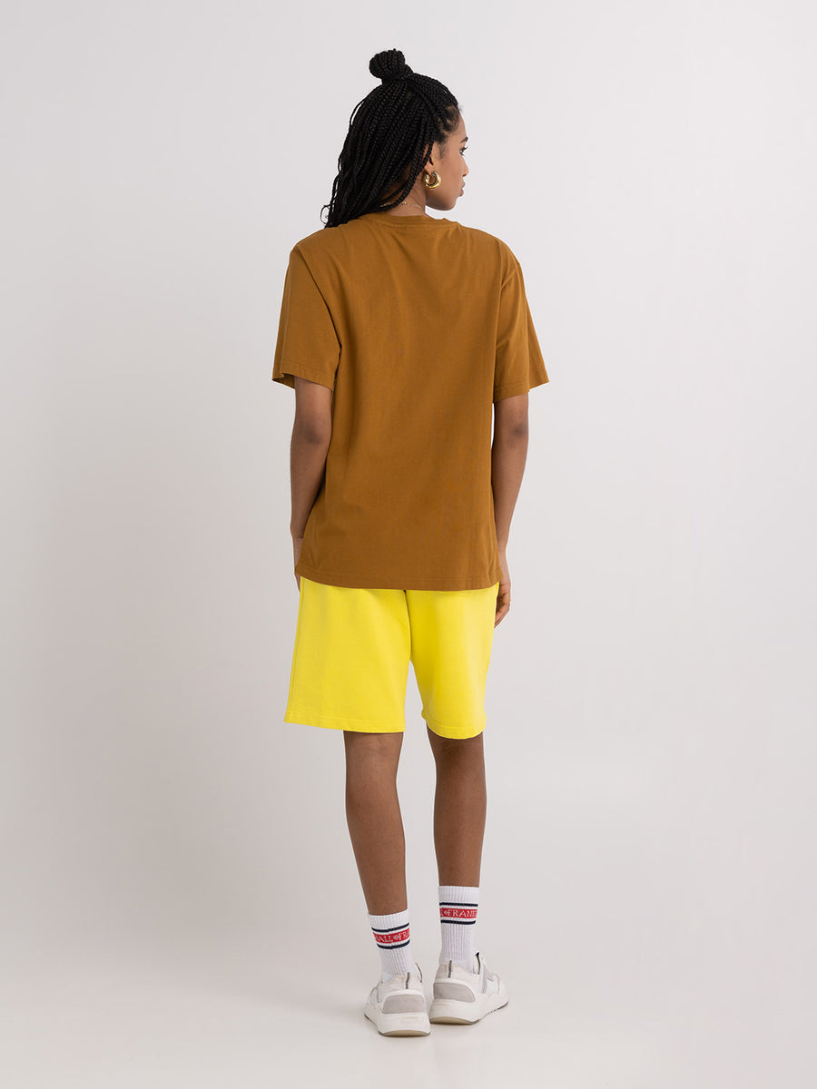 Agender t-shirt with Crest logo print