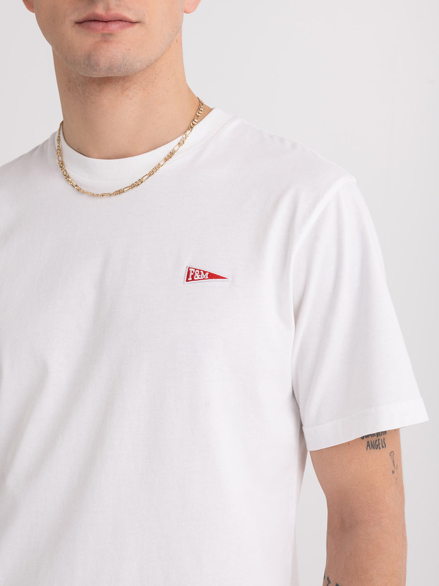 Agender jersey t-shirt with Pennant logo