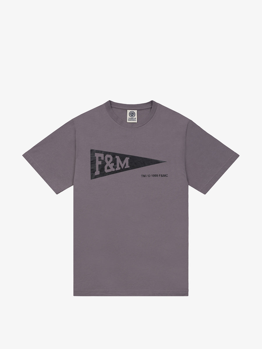 Jersey t-shirt with Pennant logo print