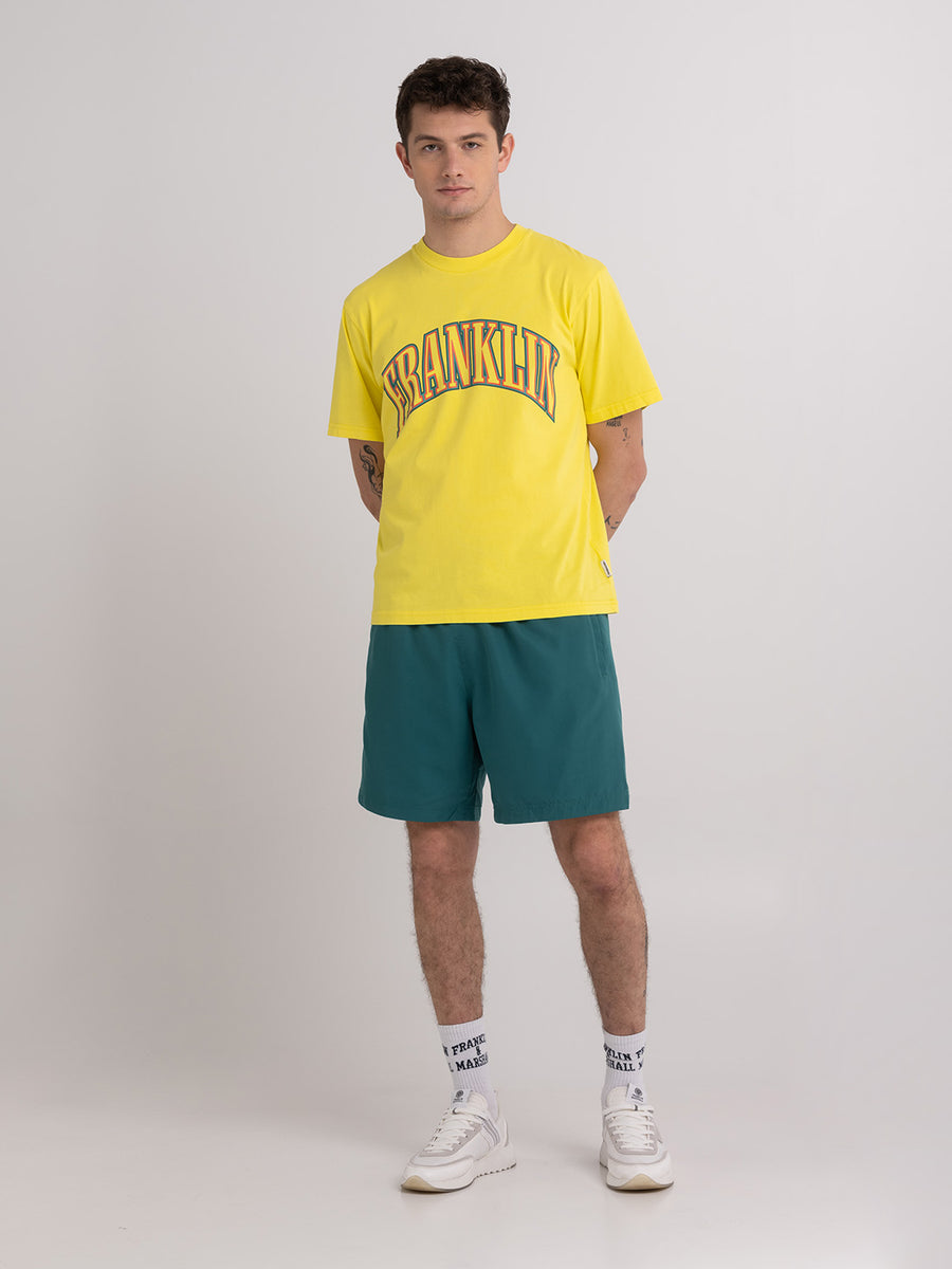 Jersey t-shirt with logo print
