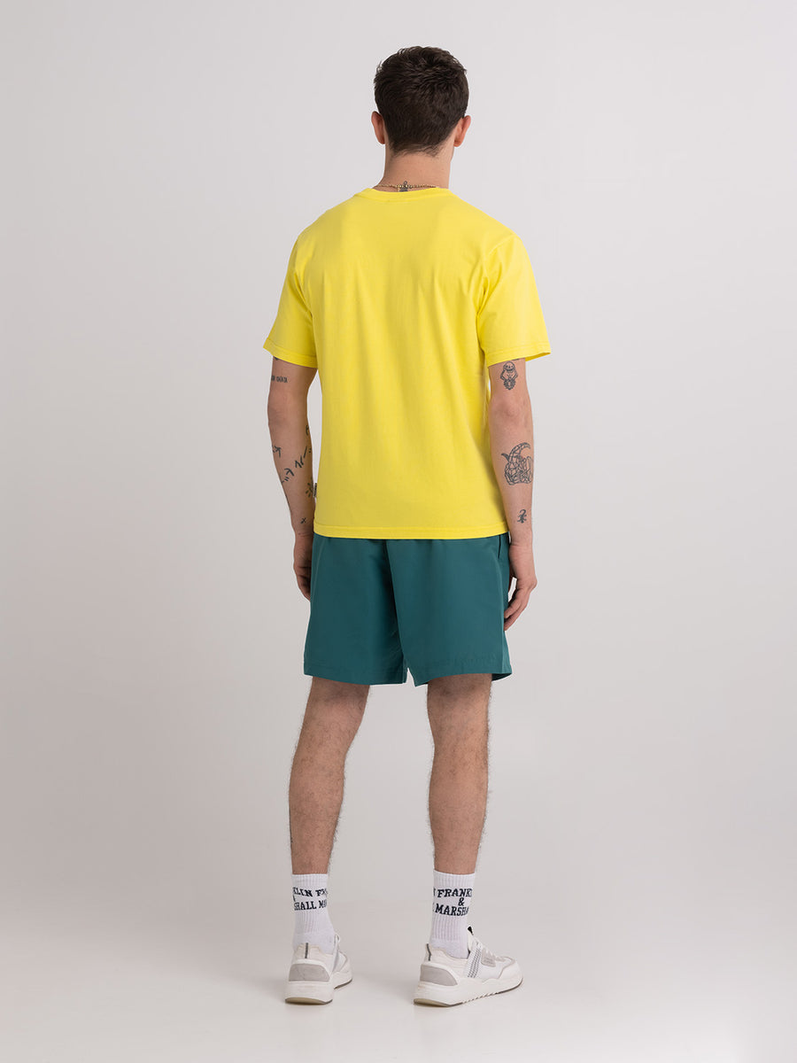 Jersey t-shirt with logo print