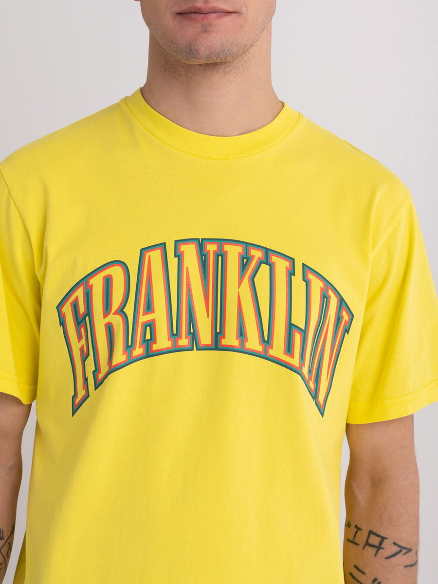 Jersey t-shirt with logo print