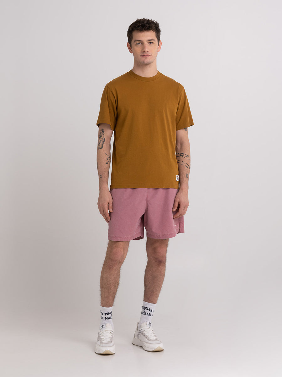 Crewneck t-shirt in jersey