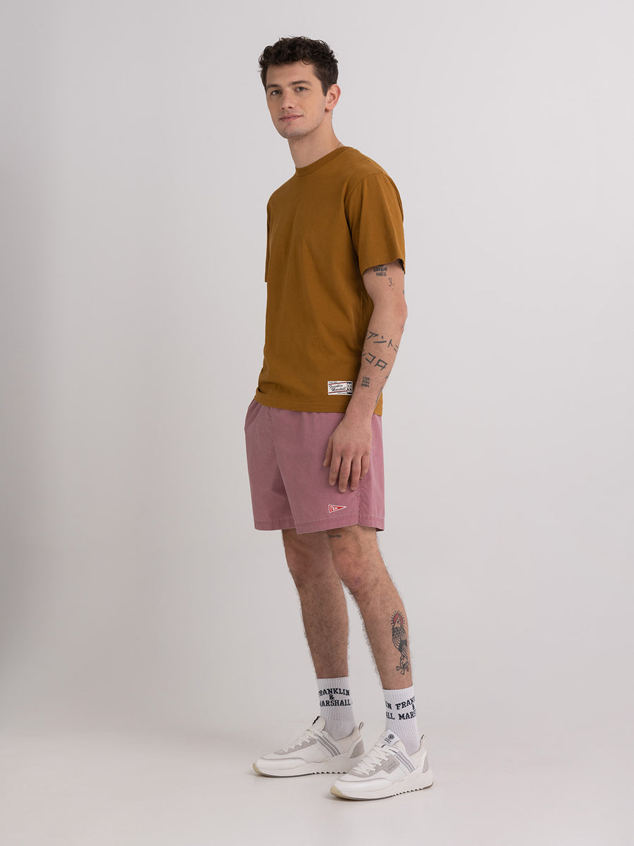 Crewneck t-shirt in jersey