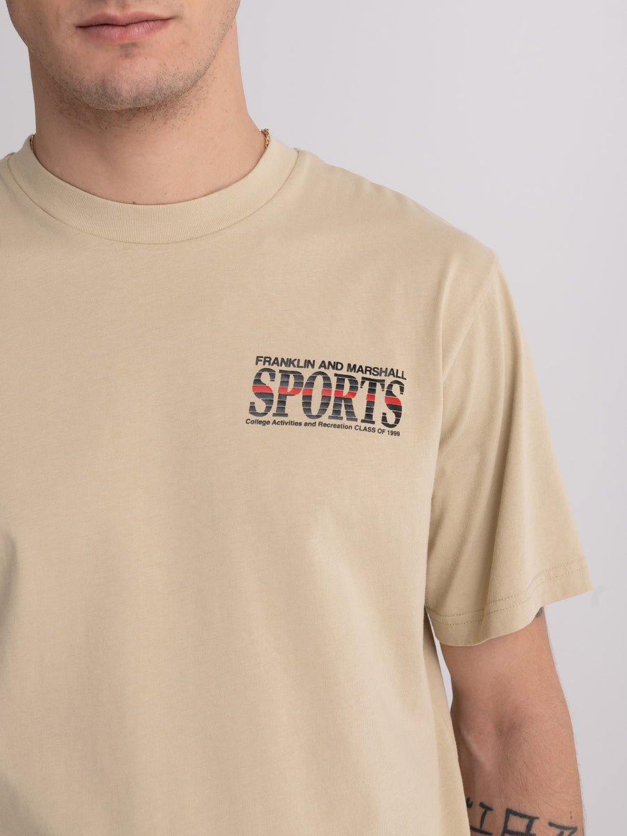 Jersey t-shirt with College Sports print