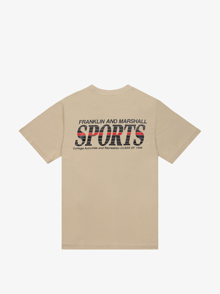 Jersey t-shirt with College Sports print