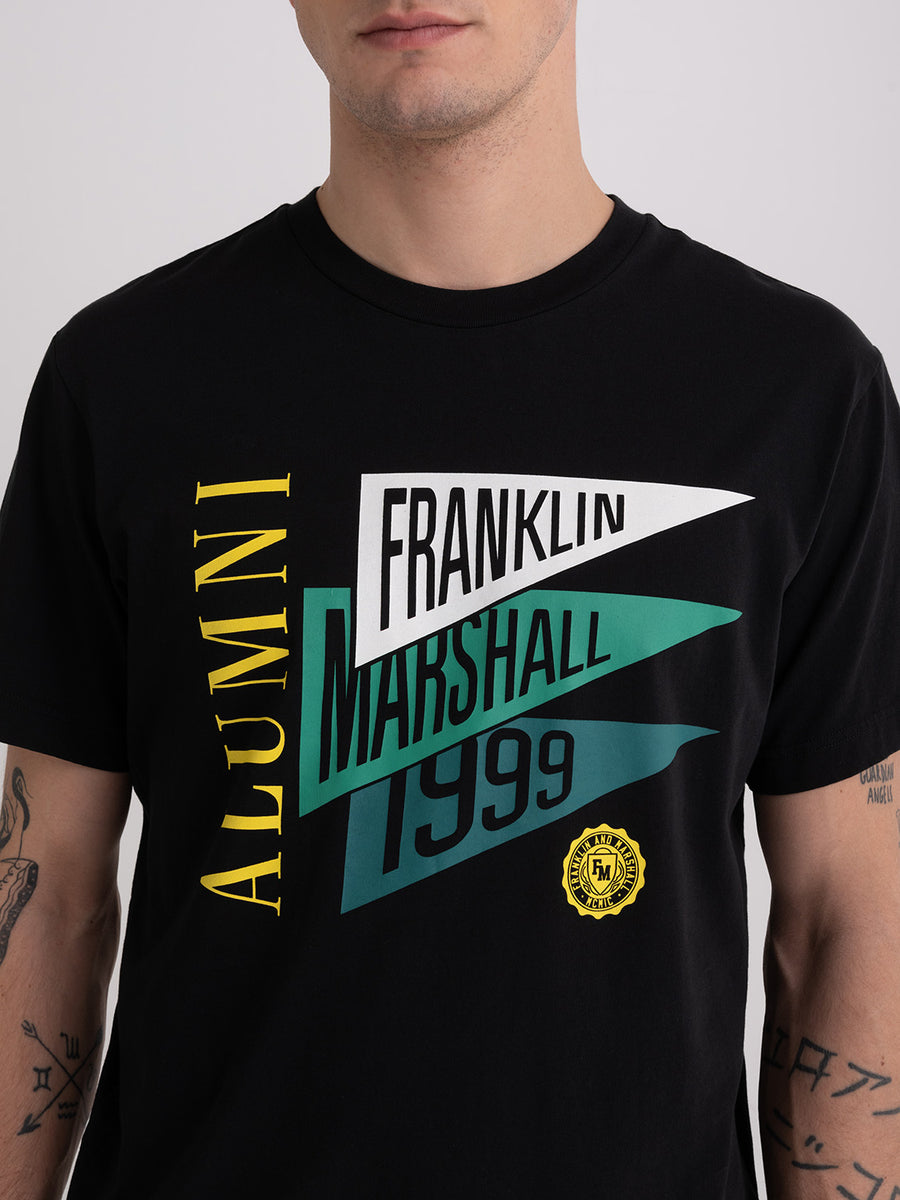 Organic cotton t-shirt with Alumni print