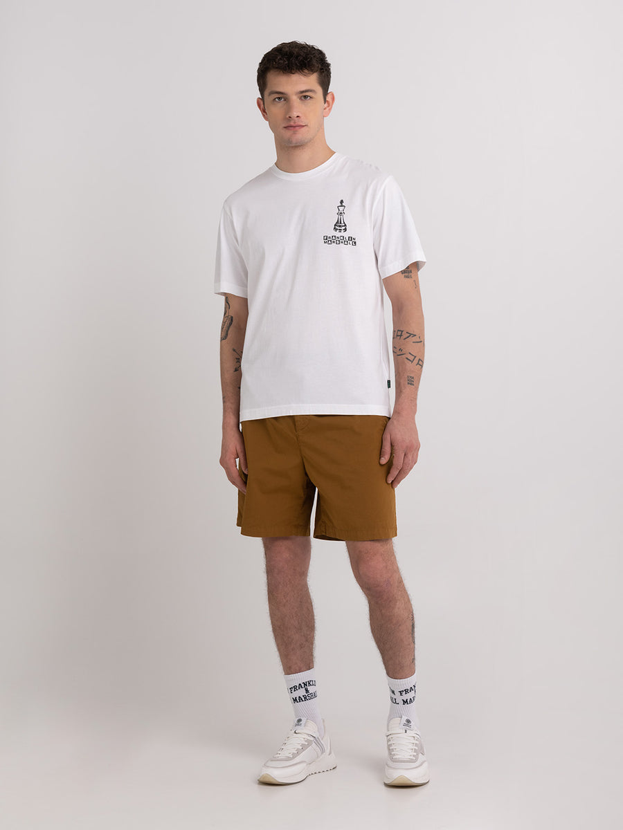 Organic cotton t-shirt with Alumni print