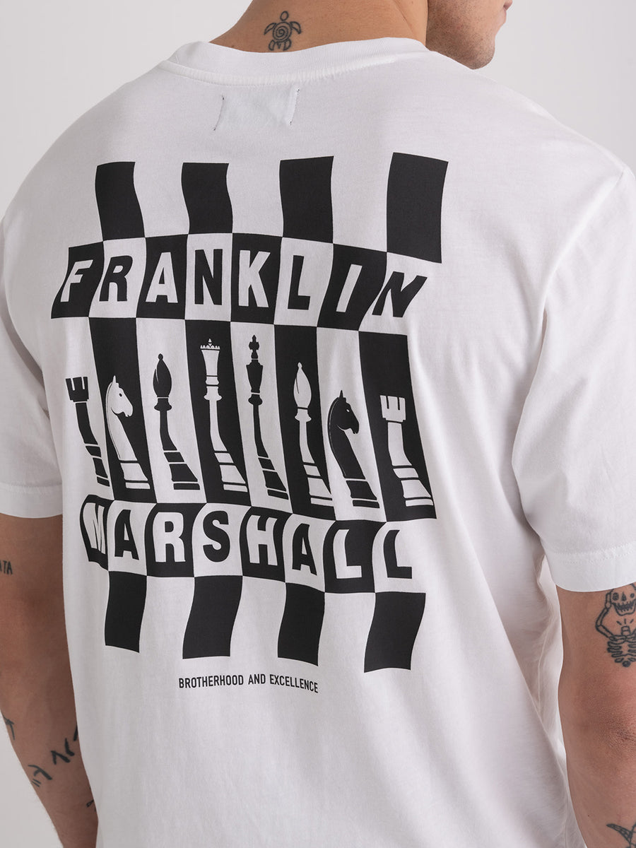 Organic cotton t-shirt with Alumni print