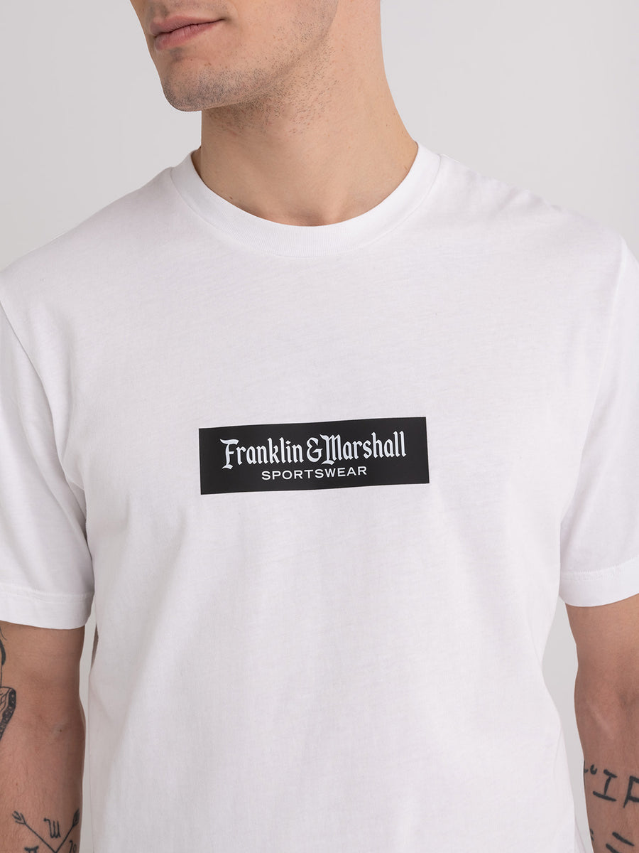 Organic cotton t-shirt with Alumni print