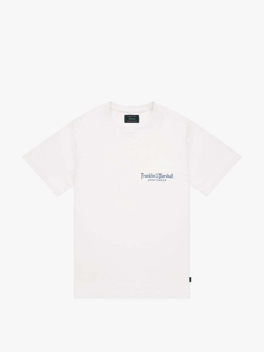 Organic cotton t-shirt with Sportswear print